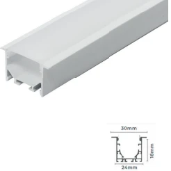 PERFIL DE LED DE EMBUTIR